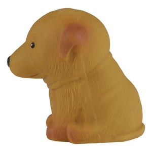HEVEA Babyspielzeug - Greifling Hund / Pudel / Naturkautschuk