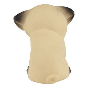 HEVEA Babyspielzeug - Greifling Hund / Mops / Naturkautschuk
