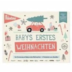 Milestone™ Booklet Baby-Fotokarten / Weihnachten / 6 Karten