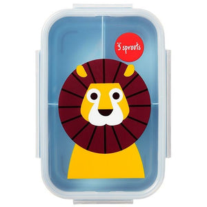 Bento Box mit 3 getrennten Fächern / Löwe