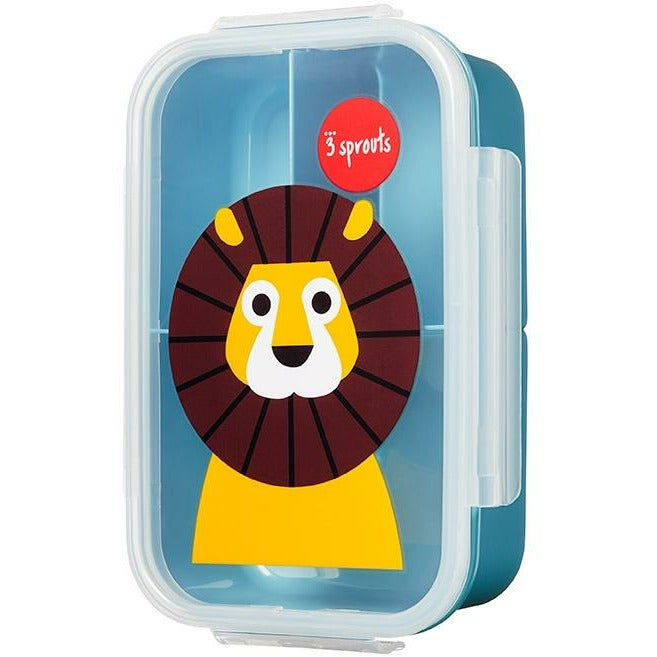 Bento Box mit 3 getrennten Fächern / Löwe
