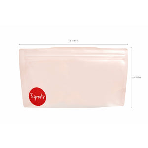 3 Sprouts - Snack Bag / 2er Pack / wiederverwendbar / Rentier