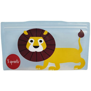 3 Sprouts - Snack Bag / 2er Pack / wiederverwendbar / Löwe