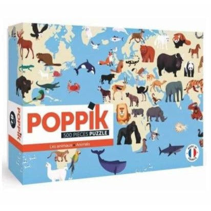 *NEU* Poppik Puzzle / Tiere der Welt (500 Teile)