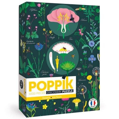 Poppik Puzzle / Wildblumen (1000 Teile)