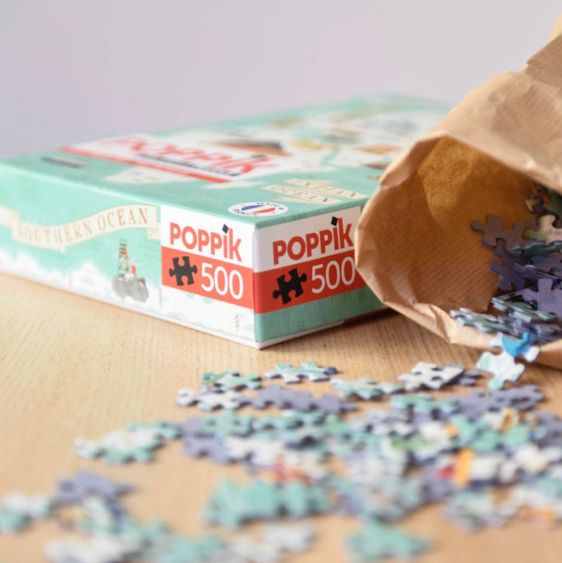 Poppik Puzzle / Weltreise (500 Teile)