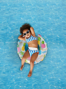 Kinder-Sonnenbrille Santorini / 100% UV-Schutz / Blau