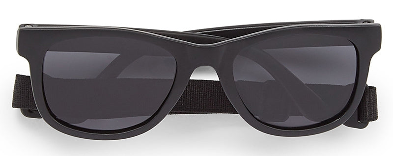 Kinder-Sonnenbrille Santorini / 100% UV-Schutz / Schwarz