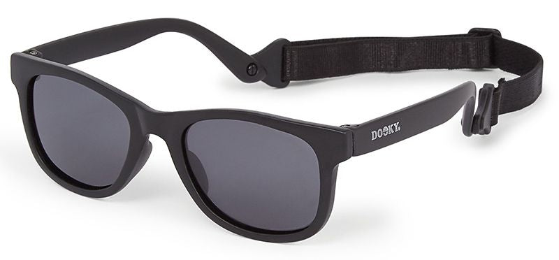Kinder-Sonnenbrille Santorini / 100% UV-Schutz / Schwarz