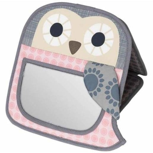 Baby-Spiegel Eule Grete ~ pink