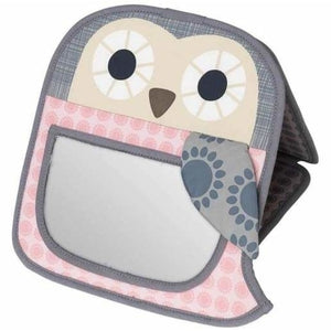 Baby-Spiegel Eule Grete ~ pink