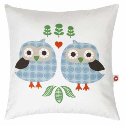 *NEU* Kissen Eule Almue - blau