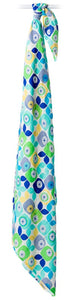 lulujo Bamboo Swaddle Mulltuch / 120 x 120 cm / Funky Fruits