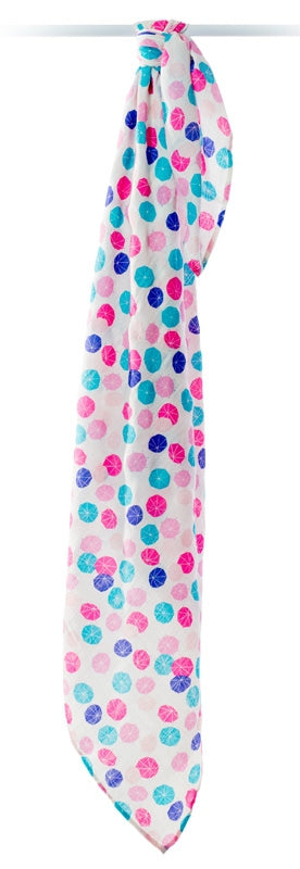 lulujo Bamboo Swaddle Mulltuch / 120 x 120 cm / Parasols