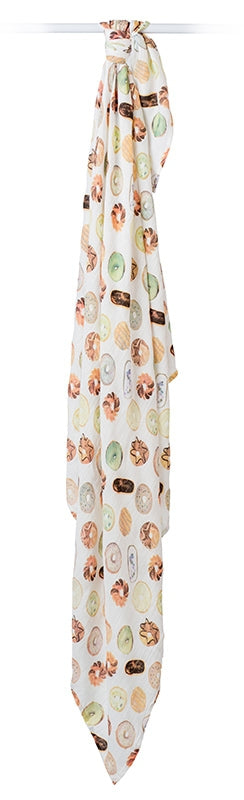 lulujo - Mulltuch (fashion collection) / Viskose (Bambus) / 120 x 120 cm / Donut