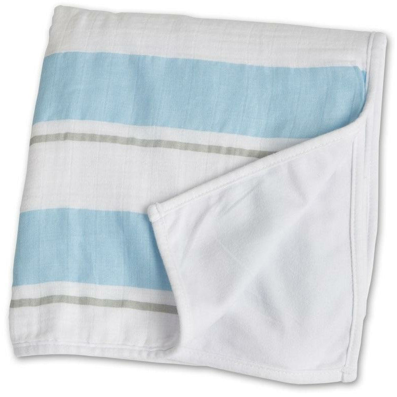 Kinderdecke - Blue Stripe