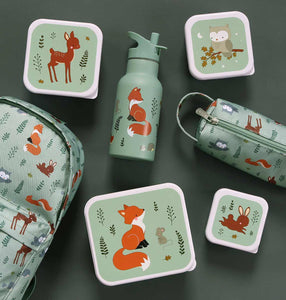 Lunchbox / 4er Set / Waldfreunde
