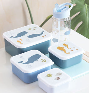 *NEU* Lunchbox / 4er Set / Ozean