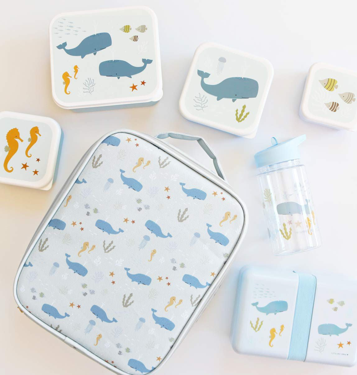 *NEU* Lunchbox / 4er Set / Ozean