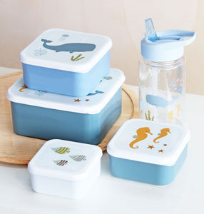 *NEU* Lunchbox / 4er Set / Ozean