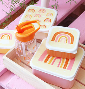 *NEU* Lunchbox / 4er Set / Regenbogen