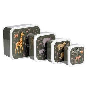 Lunchbox / 4er Set / Savanne