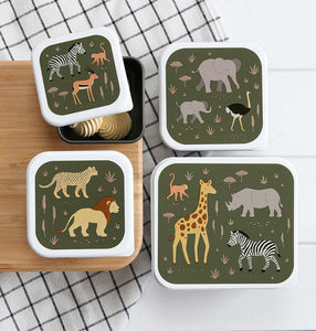 Lunchbox / 4er Set / Savanne
