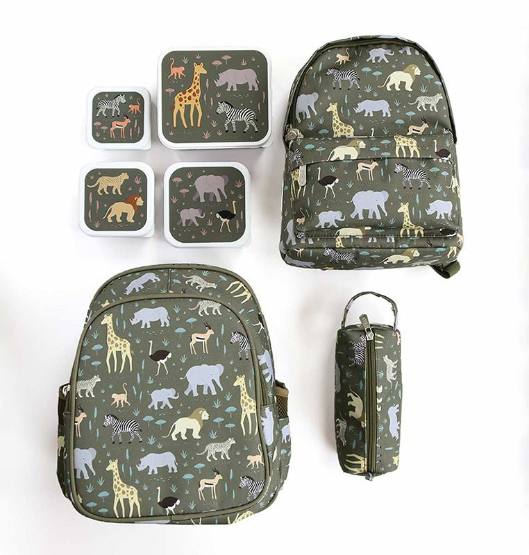 Lunchbox / 4er Set / Savanne