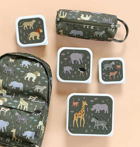 Lunchbox / 4er Set / Savanne