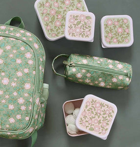 Lunchbox / 4er Set / Blumen