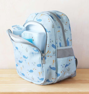 *NEU* Rucksack mit Isolierfach / Ozean