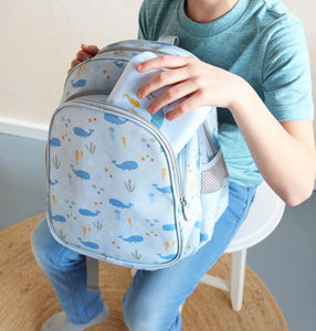 *NEU* Rucksack mit Isolierfach / Ozean
