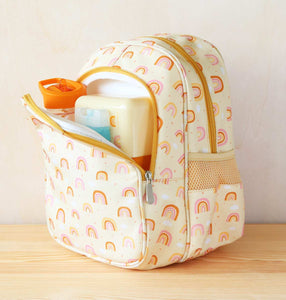 Rucksack mit Isolierfach / Regenbogen
