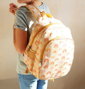 Rucksack mit Isolierfach / Regenbogen