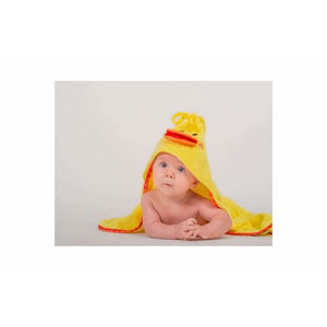 Baby Kapuzenbadetuch ~ Puddles die Ente