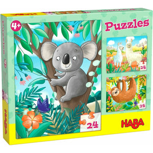 HABA Puzzles Koala, Faultier & Co.